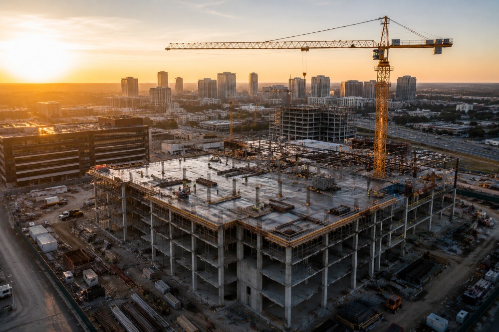 Construction site Houston TX